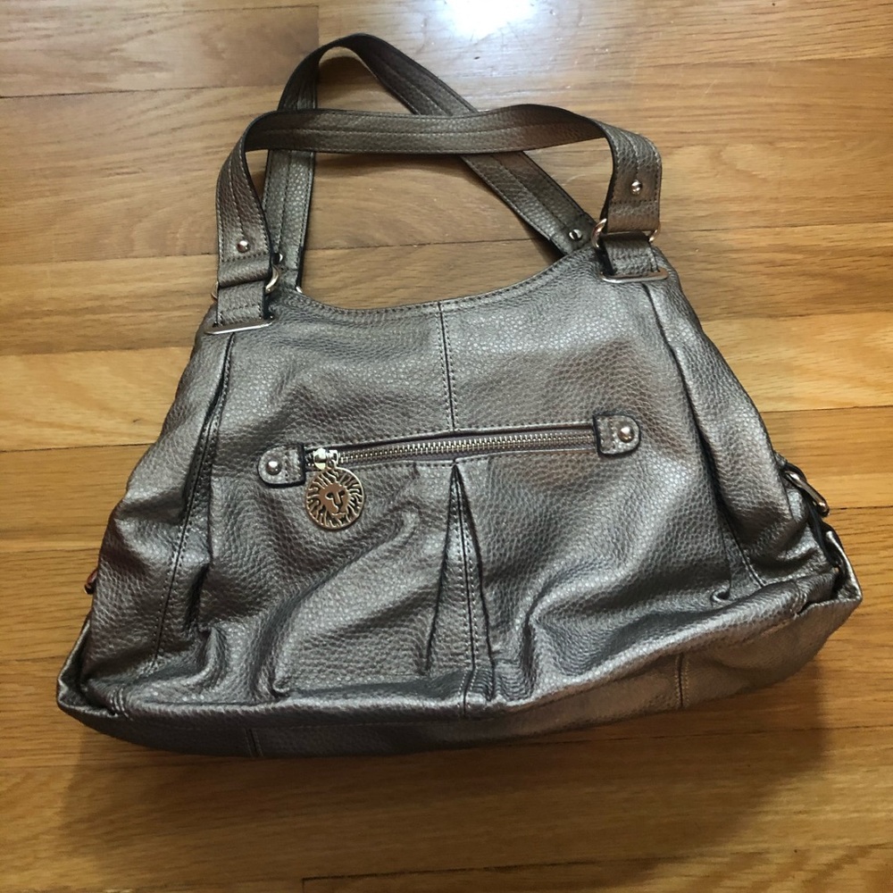 Anne Klein women’s gold handbag